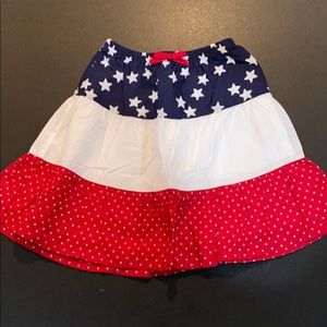 Gymboree star skirt size 4